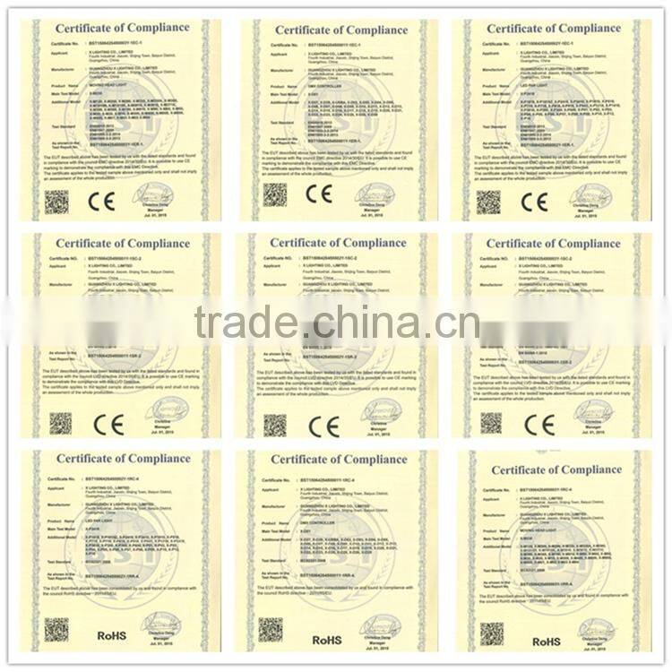 Waterproof IP65 led par can lights 14*18W 6in1 RGBWAP led par 64