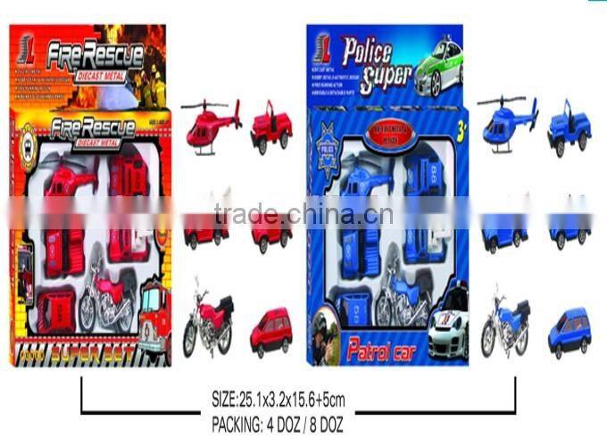 2016 new coming item mixed stowage metal kid car diecast set toy