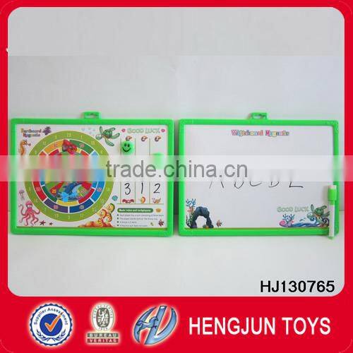 EN71/HR4040/7P magnetic dart board game with drawing board