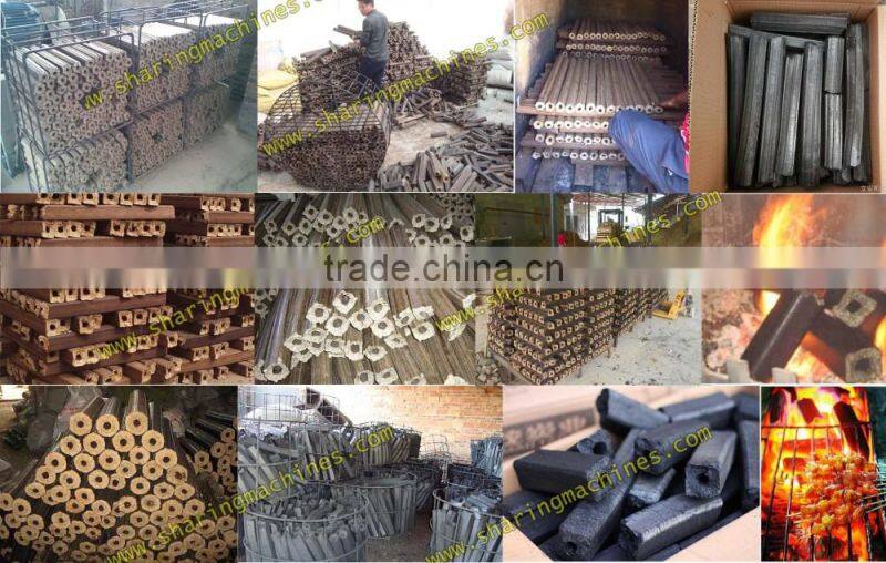 End-users favorite fire wood briquette making machine with low investment
