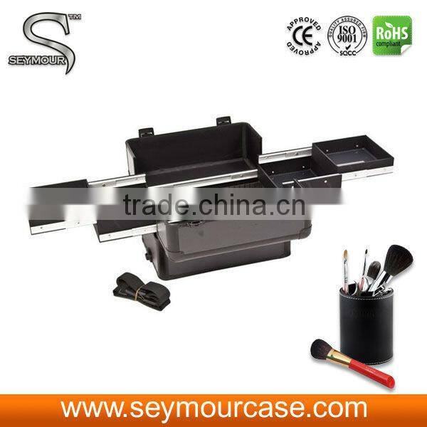 Aluminum Cosmetic Makeup Brush Storage Case