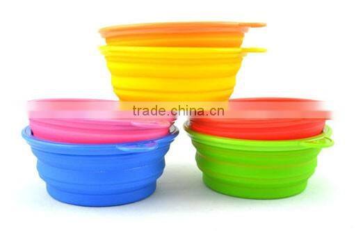 wholesale colorful stainless steel pet dog bowl