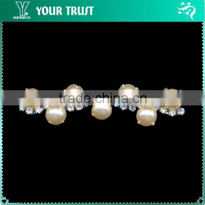 Wedding Bridal Dress 10X6MM Drop Crystal Acrylic Stone RhinestoneTrimming