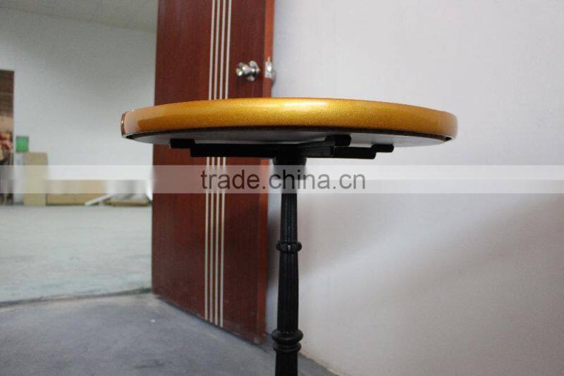 Fancy antique dining room cast iron table base for patio F31