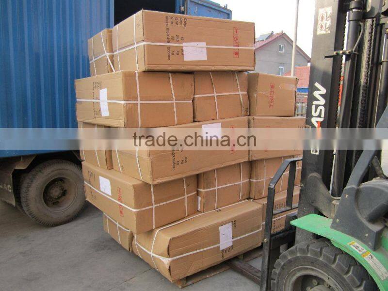 Hot sell good cheap 48 Liter HDPP blue color double handle rolling supermarket plastic trolley basket with wheels (YB-W018)