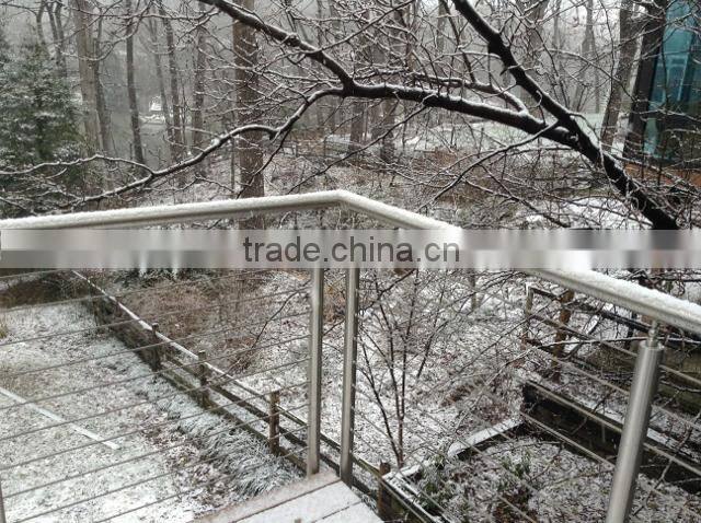 stainless steel balustrade/ balcony stainless steel railing