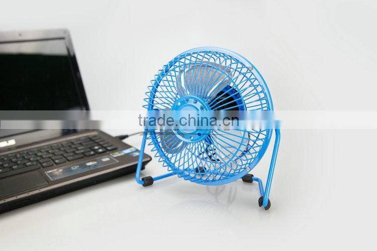 Mini fan usb 6 inch fan bronze plating premium quality office supplies in summer