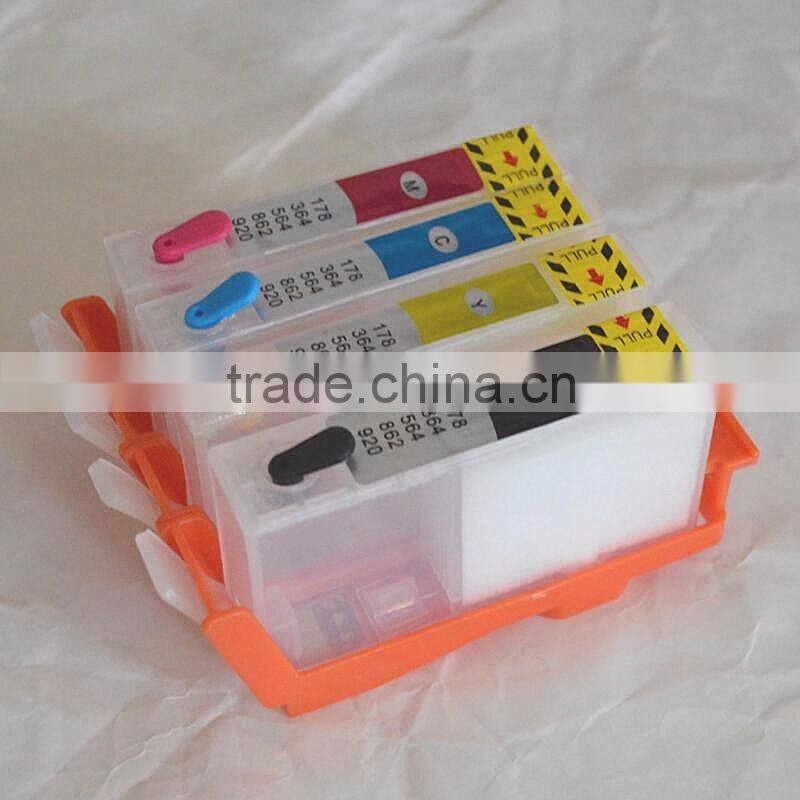 Refill Cartridge 920 BK C M Y Refillable Ink Cartridge For HP Officejet 6000 6500 7000 7500 Printer With Chip