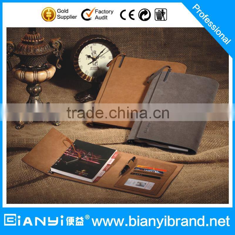 Chinese Manufacturer Custom Business Gift Leather Notebook