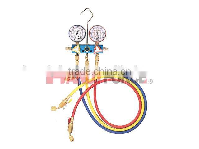 Teflon Diaphragm Type Manifold Gauge, Air Condition Service Tools of Auto Repair Tools