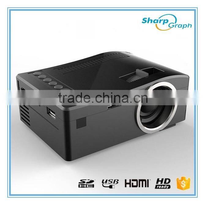 Wholesale Online Shopping UNIC Mini Full HD LED 3D Beam Projector UC18 Smart LCD Projeksiyon with Battery