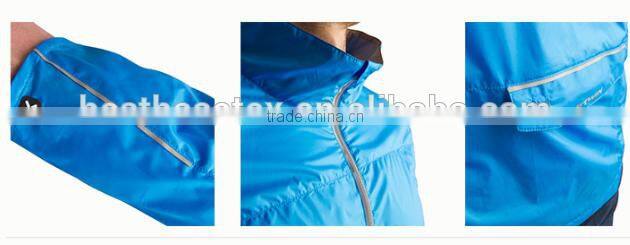 Mens outwear suntan-proof wear UV-protection wear breathable windbreaker Yellow