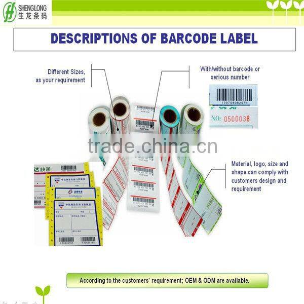 Self-adhesive Removable label