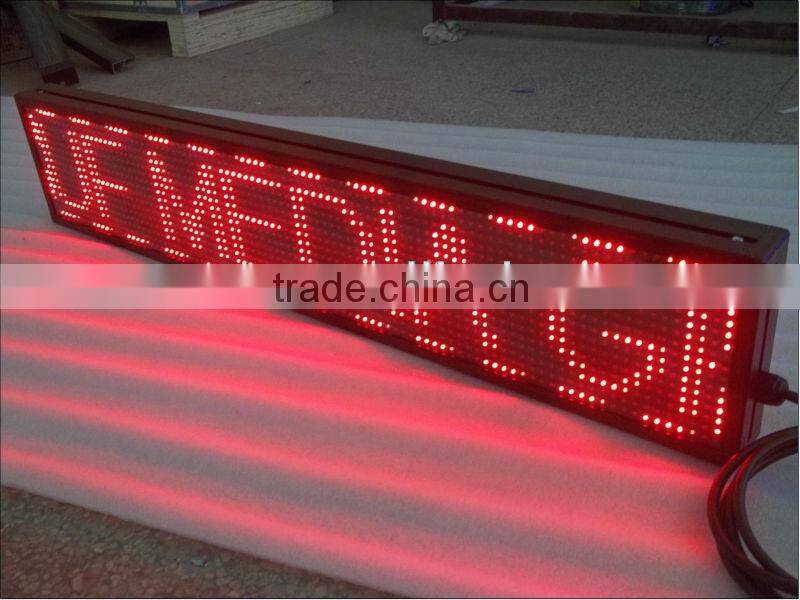 Indoor led message board,programme led running message signs