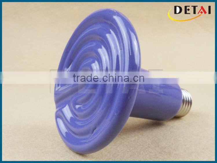 ceramic heated lamp 250w tortoises lizard ceramic heat lamp