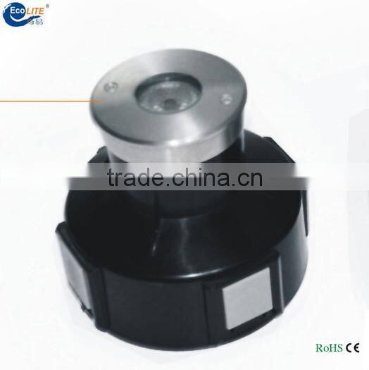 2016 DMX Control IP68 outdoor 3W led underwater light in pool RGB