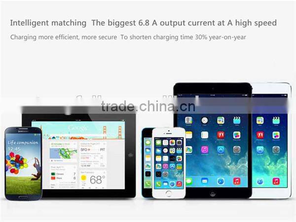 Best selling multi port usb chargers 4 port smart usb chargers with factory price