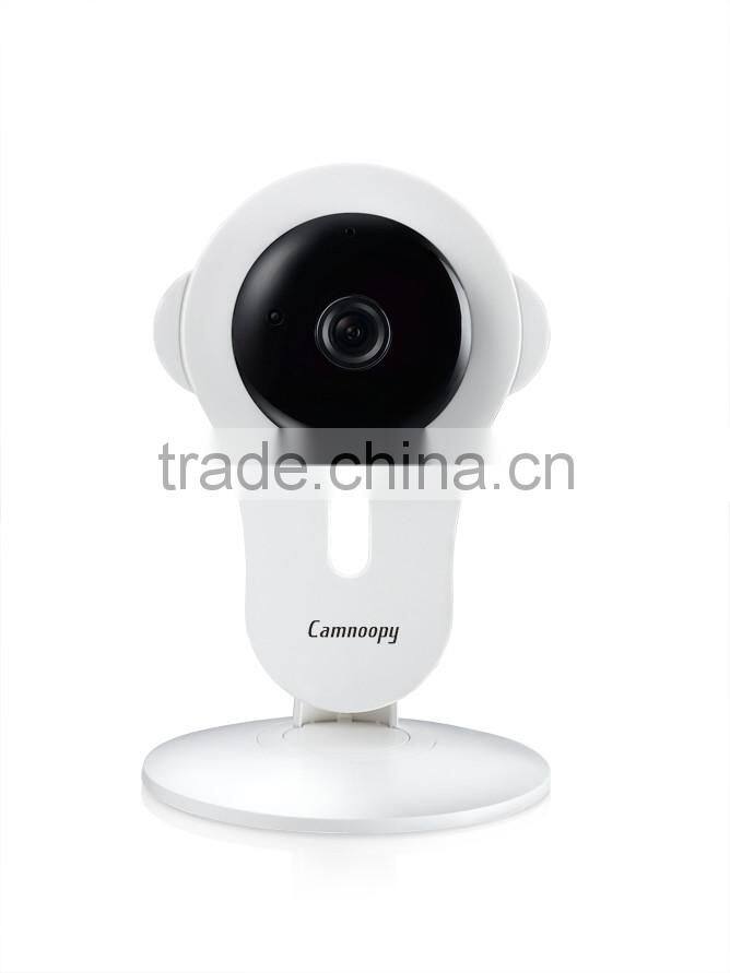 Camnoopy Baby Monitor 1.0MP HD Wireless mini cube ip camera 128GB Memory Card CE Fcc Rosh 2MP Lens with IR Cut