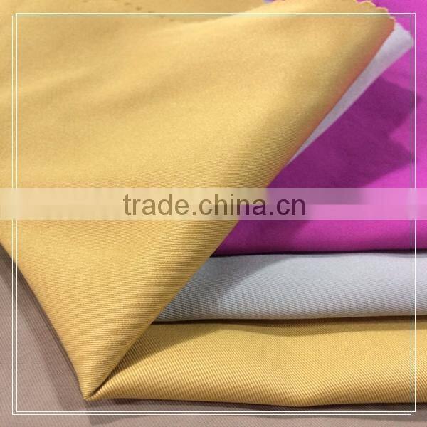 10% Polyester twill strech fabric wind coat fabric /T400 strech fabric