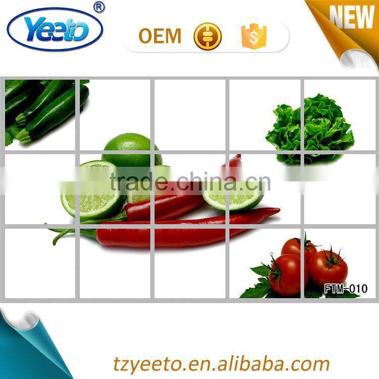 2015 glitter blue letters adhesive label & sticker for furniture,kitchen wall tile stickers glass mosaic,cheap glass tile store