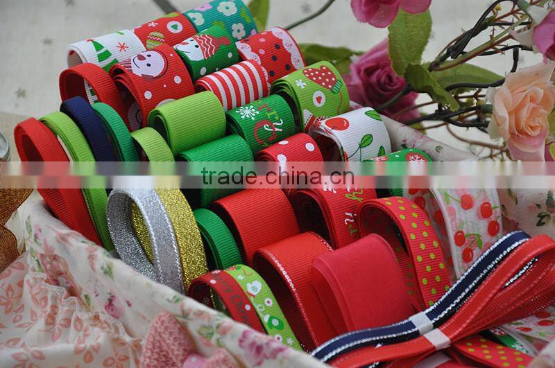 2015 Christmas Decoration Personalized Ribbon