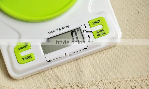 Hot Colorful Plastic Digital Fruit Scale