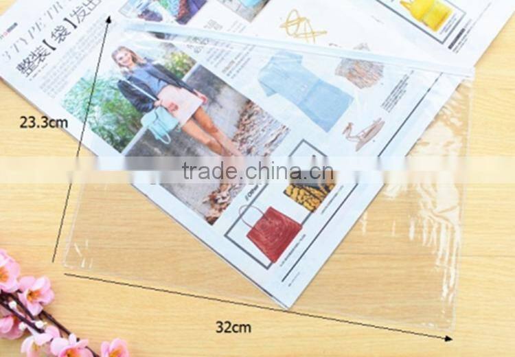 Reusable Cheap Clear Cosmetic PVC Bag Made In China