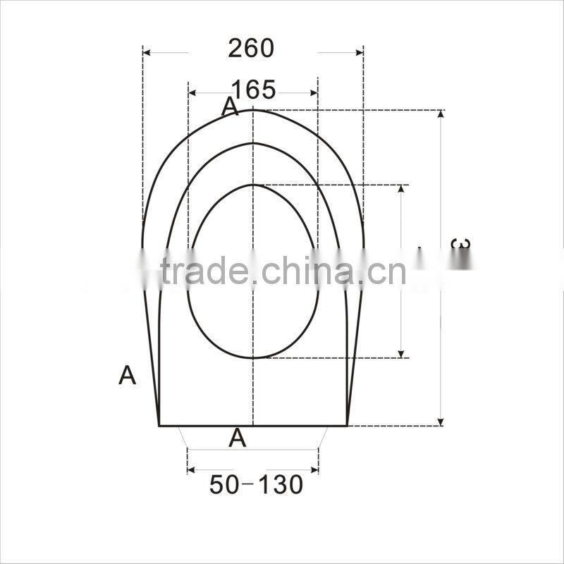 010 Eco-friendly PP kids toilet seat cover