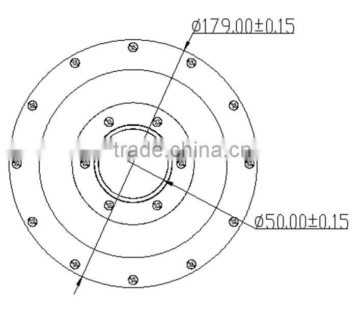 waterproof decoration fountain water led rgb 9W