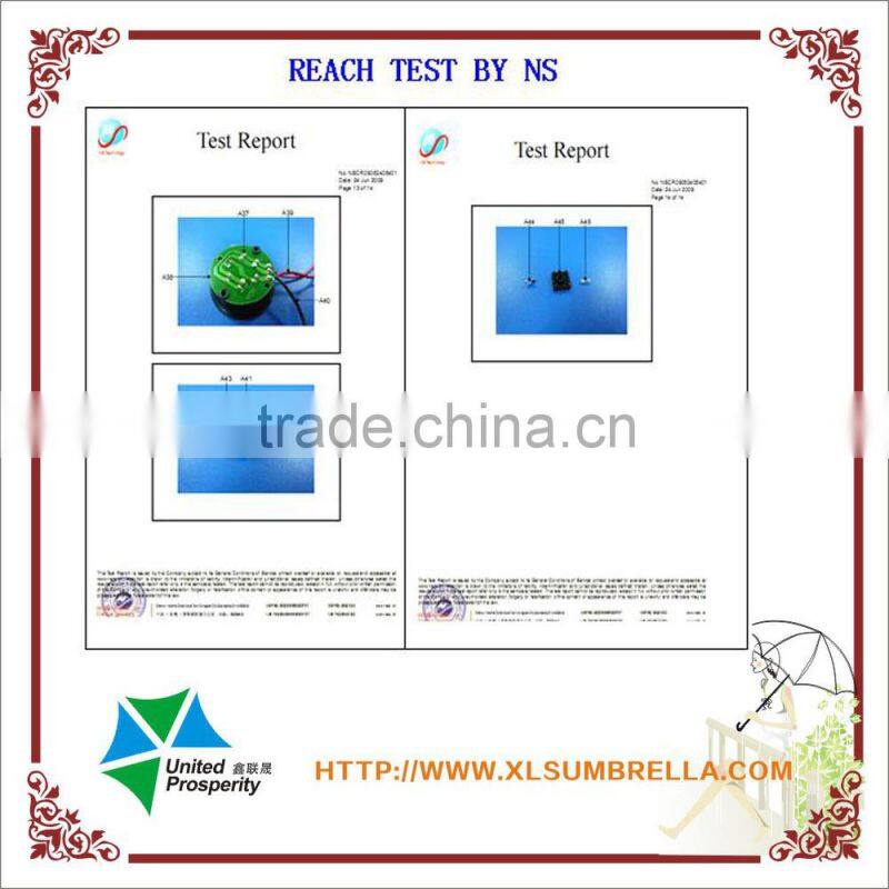 auto open standard size POE materails rainbow umbrella