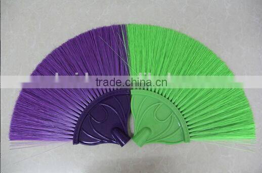 Inner locking metal /steel handle withTelescopic colorful broom