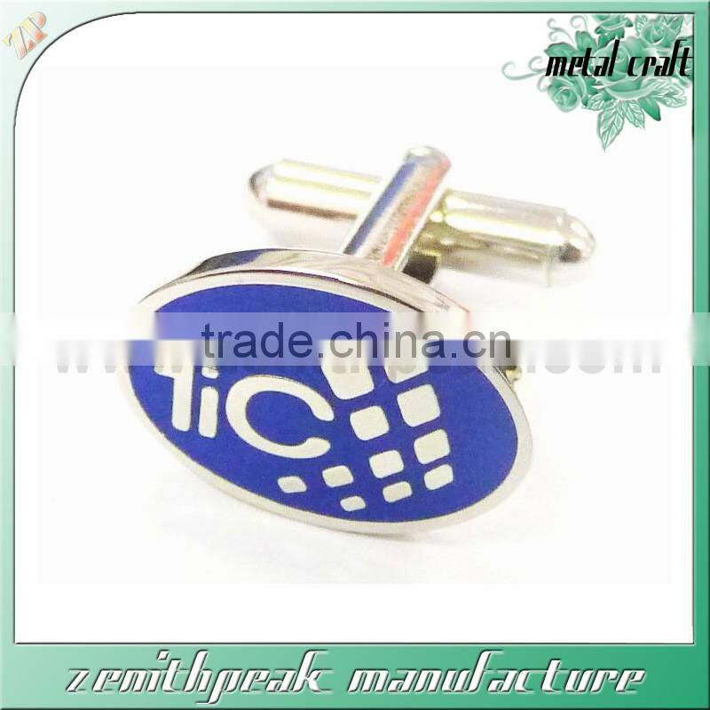 metal cufflink with customized logo