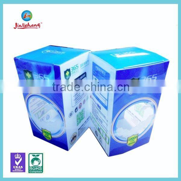 clear plastic lure box with hanger tab