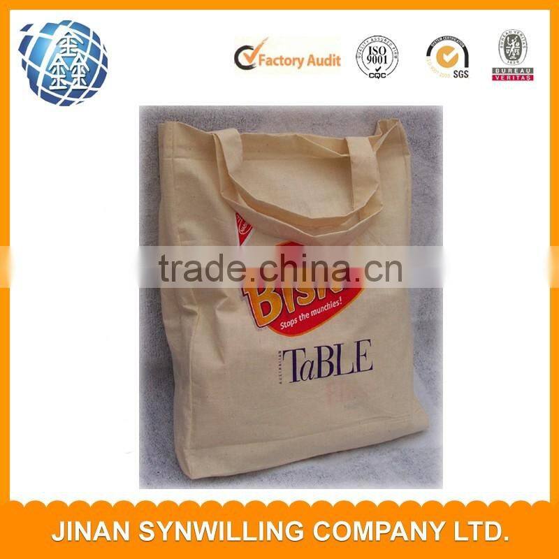 Best resuable cheap price foldable cotton tote shopping bag