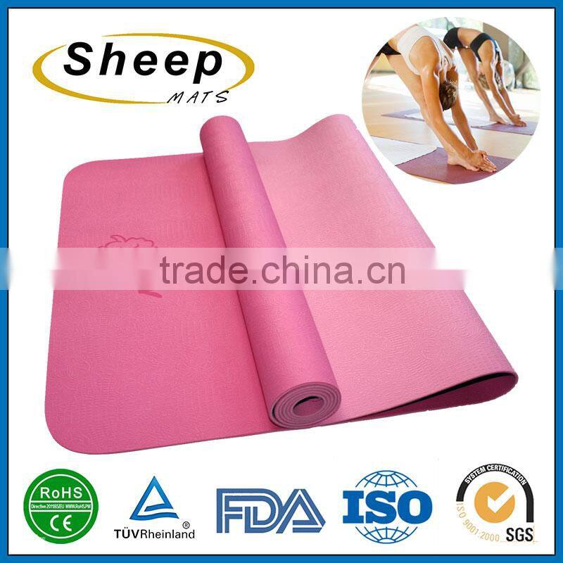 Wholesale fashion design fitness mat yoga mat