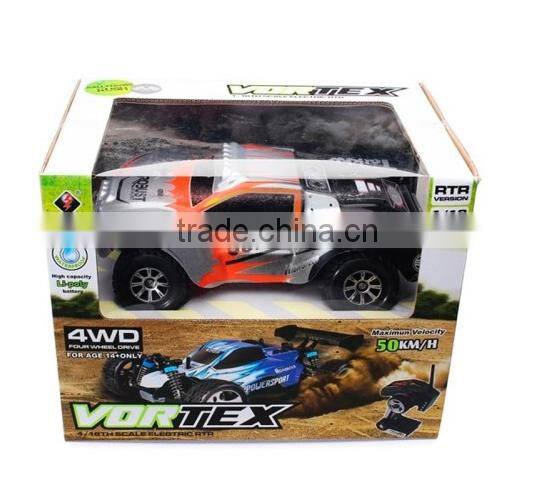 WL A969 1/18 Scale RC Car High Speed 2.4G 4CH RC Car 4WD 45km/h drive short truck