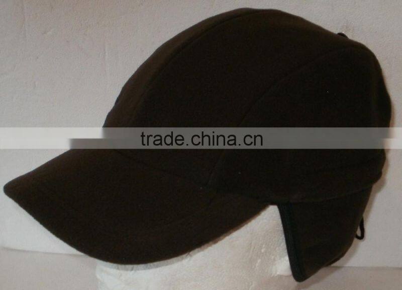 custom baseball cap with ear flaps