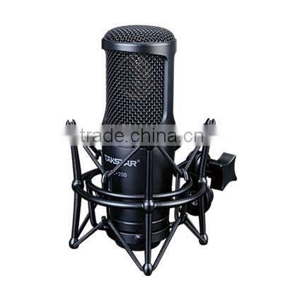 Takstar GL-200 recording microphone, Studio Condenser Microphone, Wired condenser recording Microphone