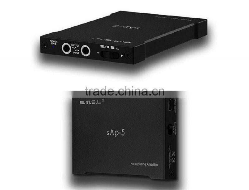 SMSL sAp-5 MAX9722 HiFi Bassy Portable Headphone Amplifier