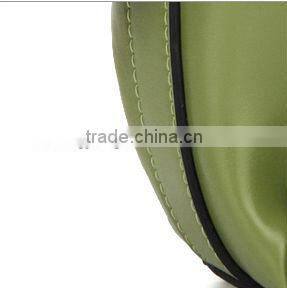 2016 black leather side bag for girls