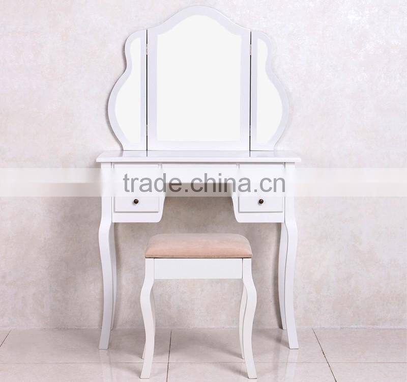 french country shabby chic makeup mirrored furniture dressing table