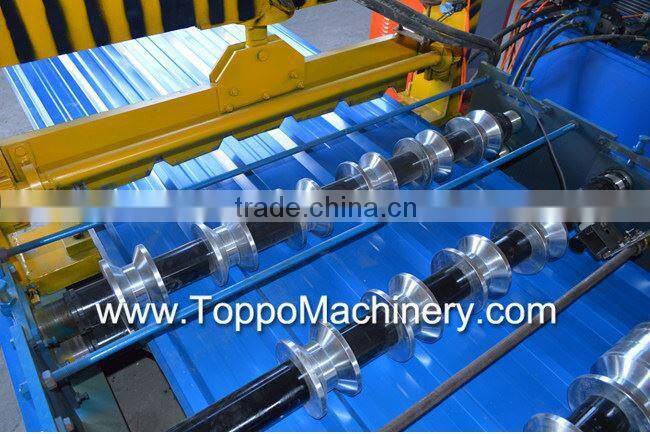 Cangzhou Roofing Sheet Roll Forming Mahine for Steel Building