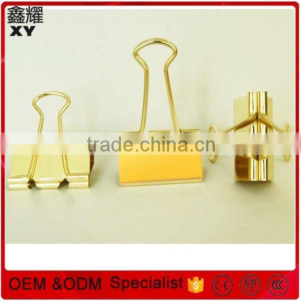 Professional crafts colorful shapes metal binder clip