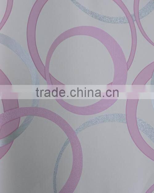 2015 new catalog pvc wallpaper for project WE0601 cheap good qulity waterproof soundproof