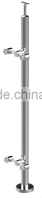 500mm stainless steel handrail support glass HS16SP05