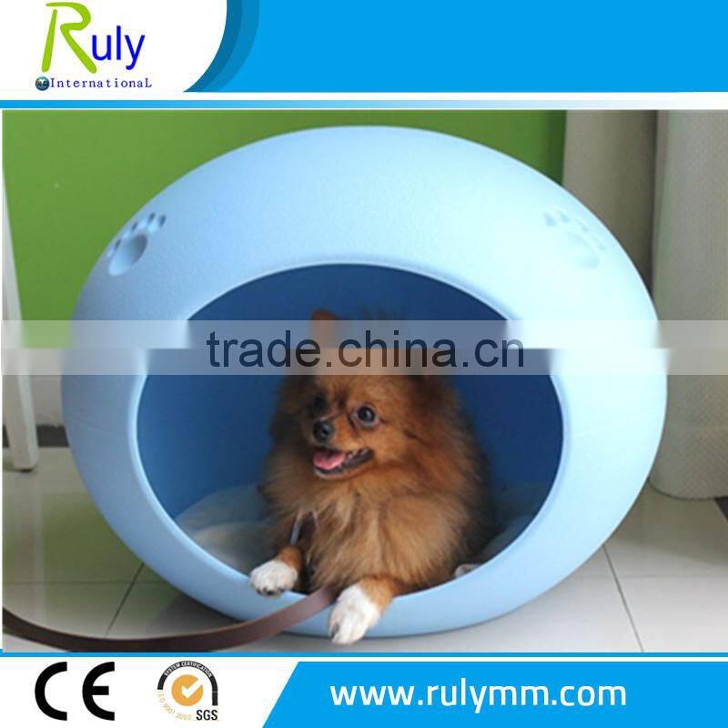 New designed Egg Shape Colorful Dog House in Plastic