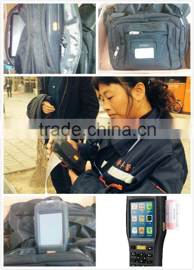 Mobile PDA Terminal Built-in Label Printer,Barcode Scanner,RFID