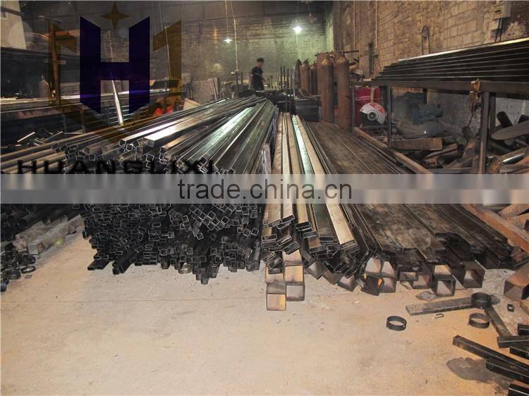 Cost effective composite table frame, composite plastic base, black table feet