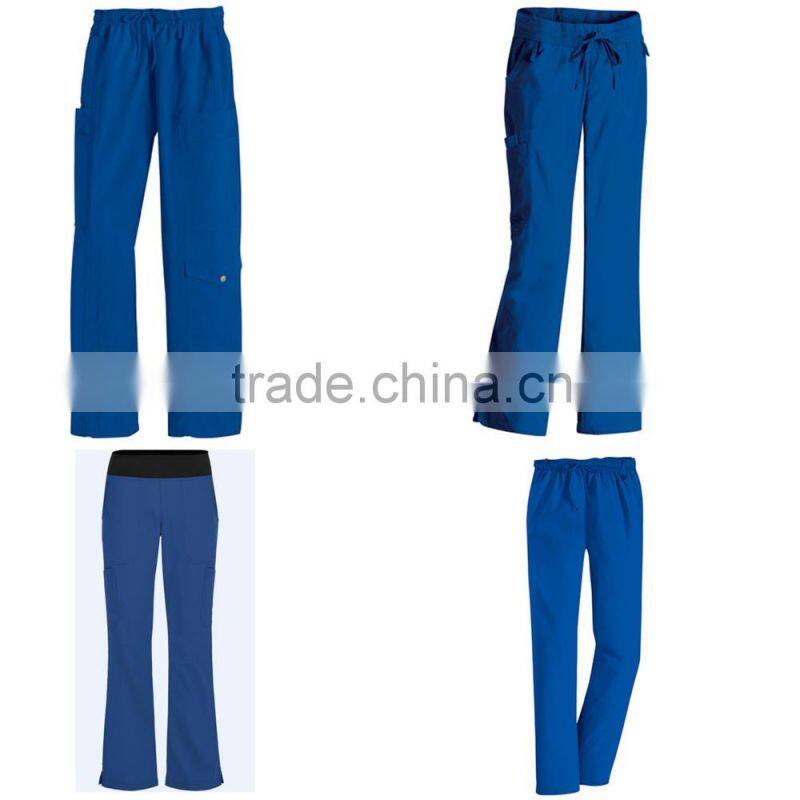 Solid Fashion Scrub Tops For Women/Medical Scrub Top Nurse/V neck female scrub Cotton/Polyester tops