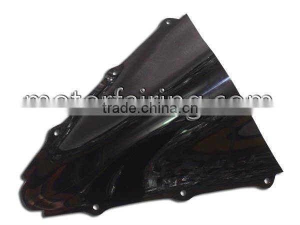 Black motorcycle windscreen/windshield for YZF-R1 2000-2001
